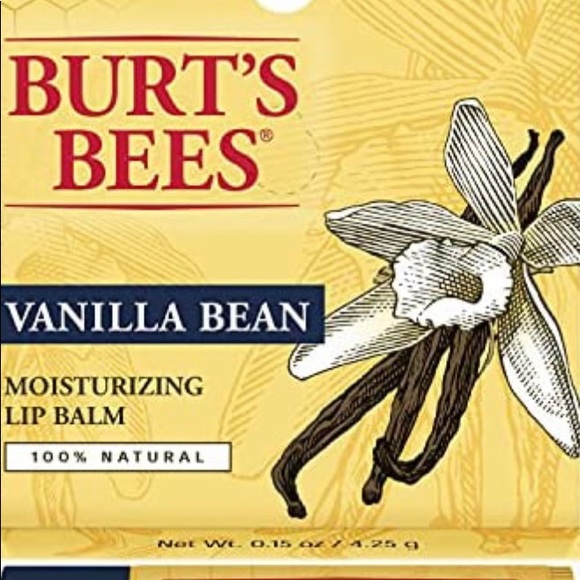 Burt Bees Coconut & Pear/ Vanilla Bean *Free Giant chapstick 18 pk - Picture 7 of 8